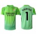 Real Madrid Thibaut Courtois #1 Keeper Bortedrakt 2025-26 Korte ermer